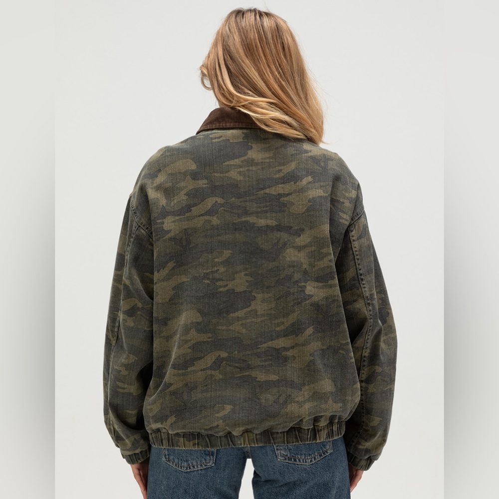 BDG Dex printed canvas workwear jacket - Picture 7 of 11